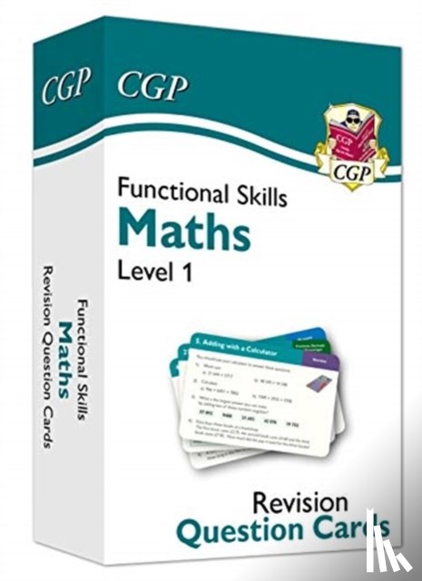 CGP Books - Functional Skills Maths Revision Question Cards - Level 1