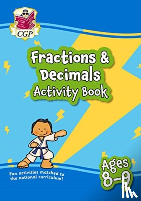 CGP Books - Fractions & Decimals Maths Activity Book for Ages 8-9 (Year 4)