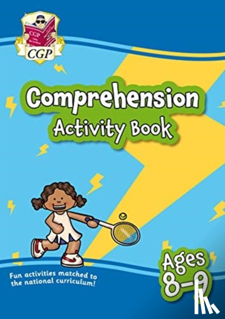 CGP Books - English Comprehension Activity Book for Ages 8-9 (Year 4)