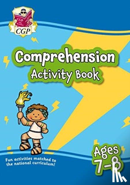 CGP Books - English Comprehension Activity Book for Ages 7-8 (Year 3)