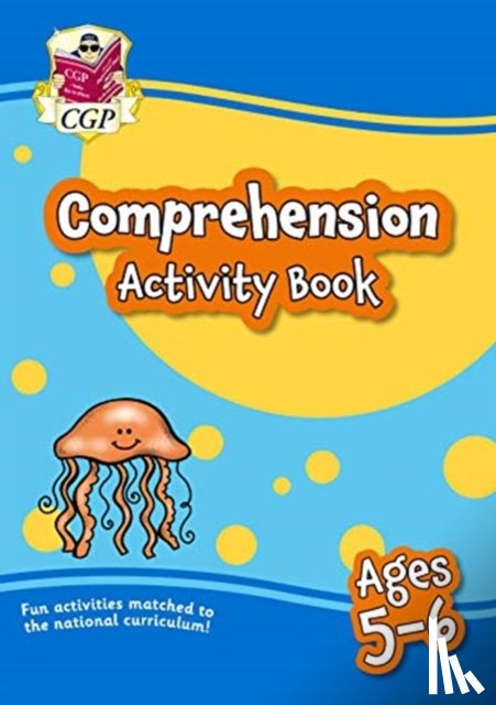 CGP Books - English Comprehension Activity Book for Ages 5-6 (Year 1)