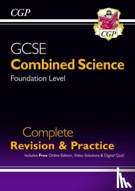 CGP Books - GCSE Combined Science Foundation Complete Revision & Practice w/ Online Ed, Videos & Quizzes: for the 2025 and 2026 exams