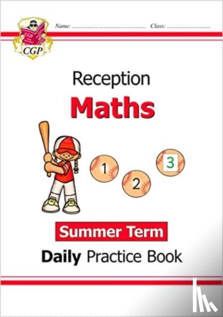 CGP Books - Reception Maths Daily Practice Book: Summer Term