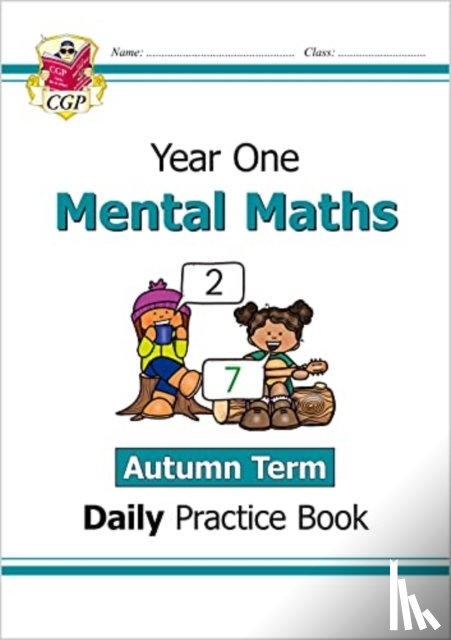 CGP Books - KS1 Mental Maths Year 1 Daily Practice Book: Autumn Term