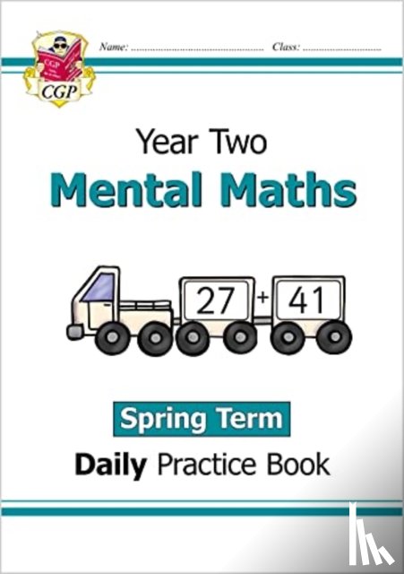 CGP Books - KS1 Mental Maths Year 2 Daily Practice Book: Spring Term
