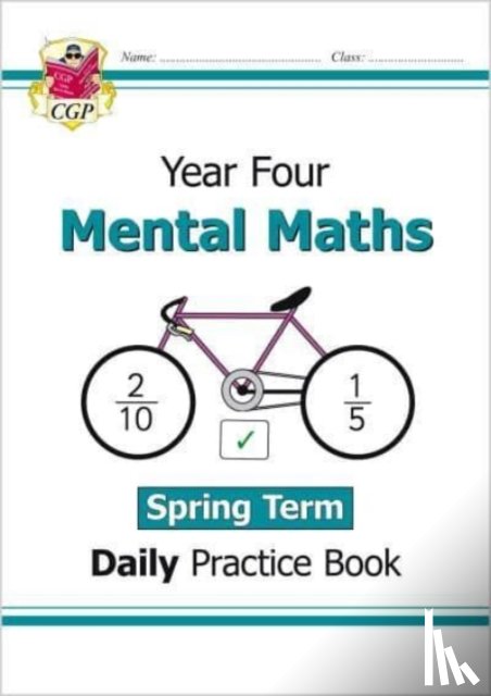 CGP Books - KS2 Mental Maths Year 4 Daily Practice Book: Spring Term