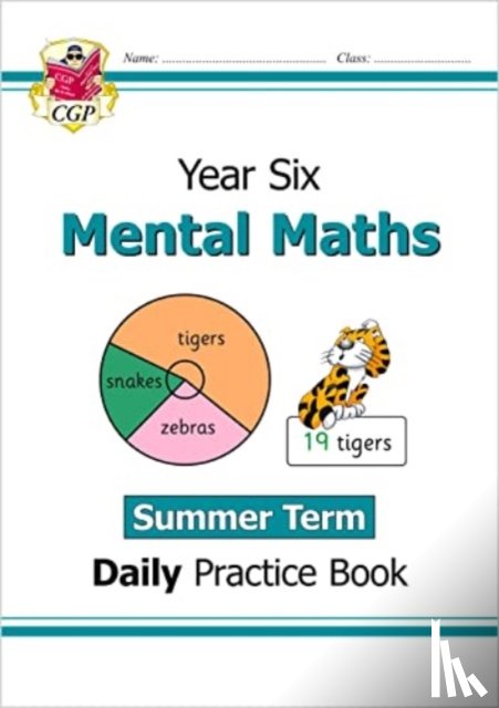 CGP Books - KS2 Mental Maths Year 6 Daily Practice Book: Summer Term