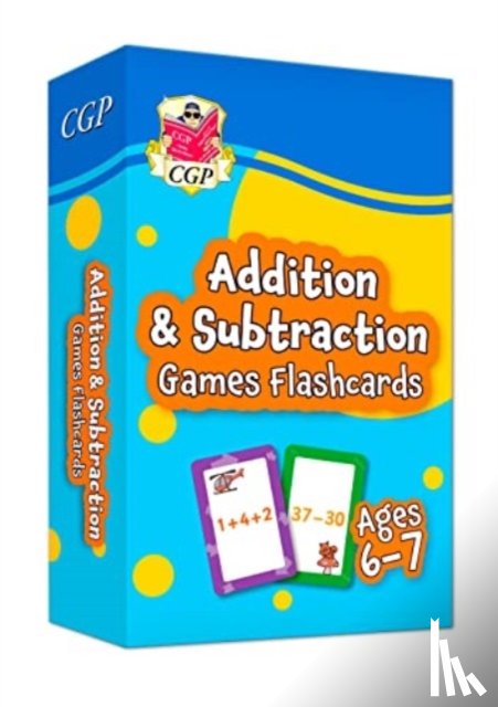 CGP Books - Addition & Subtraction Games Flashcards for Ages 6-7 (Year 2)