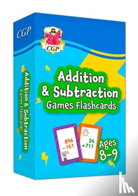 CGP Books - Addition & Subtraction Games Flashcards for Ages 8-9 (Year 4)