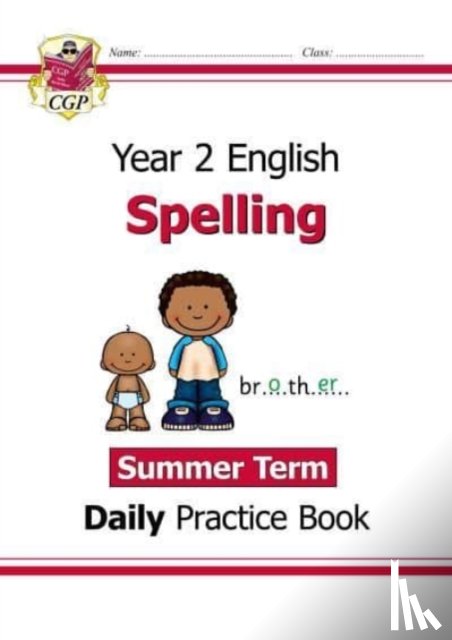 CGP Books - KS1 Spelling Year 2 Daily Practice Book: Summer Term