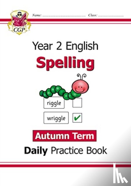 CGP Books - KS1 Spelling Year 2 Daily Practice Book: Autumn Term