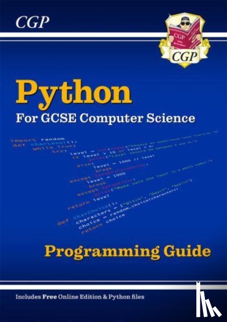 CGP Books - New Python Programming Guide for GCSE Computer Science with Online Edition, Python Files & Videos