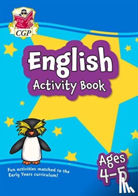 CGP Books - English Activity Book for Ages 4-5 (Reception)