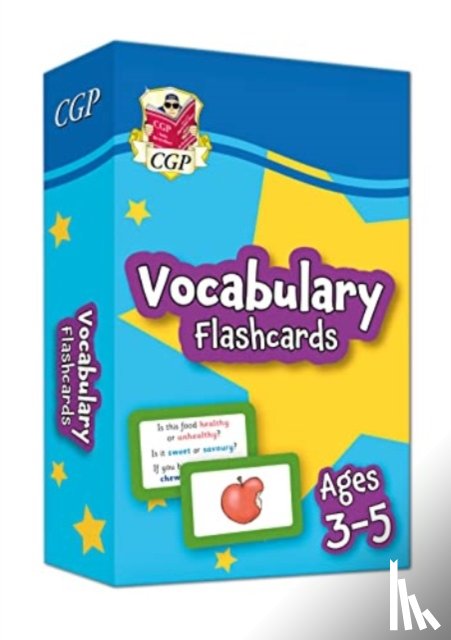 CGP Books - Vocabulary Flashcards for Ages 3-5
