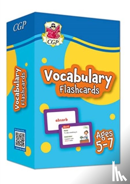 CGP Books - Vocabulary Flashcards for Ages 5-7
