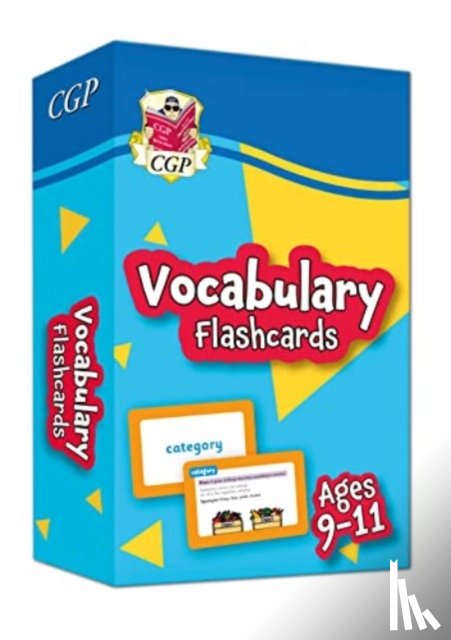 CGP Books - Vocabulary Flashcards for Ages 9-11