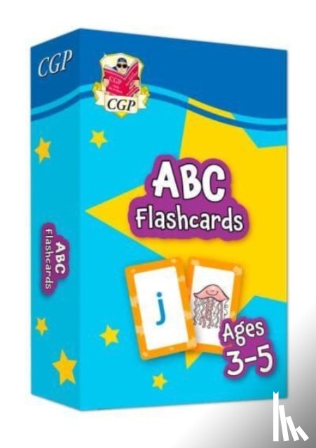CGP Books - ABC Flashcards for Ages 3-5: perfect for learning the alphabet