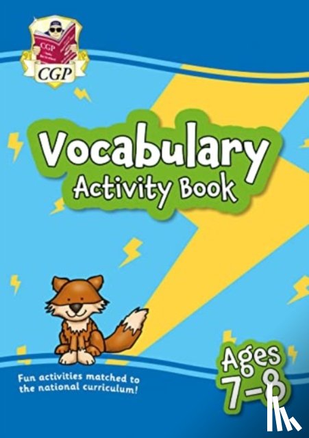 CGP Books - Vocabulary Activity Book for Ages 7-8