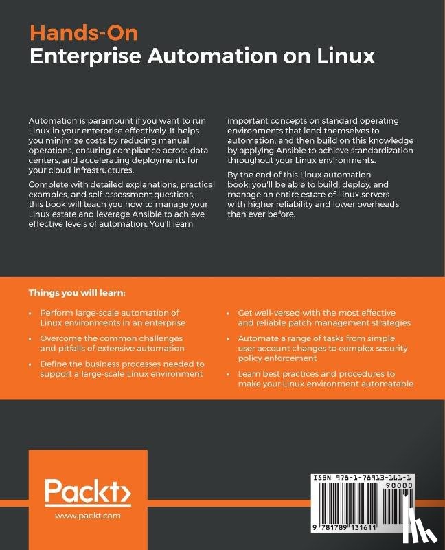 Freeman, James - Hands-On Enterprise Automation on Linux