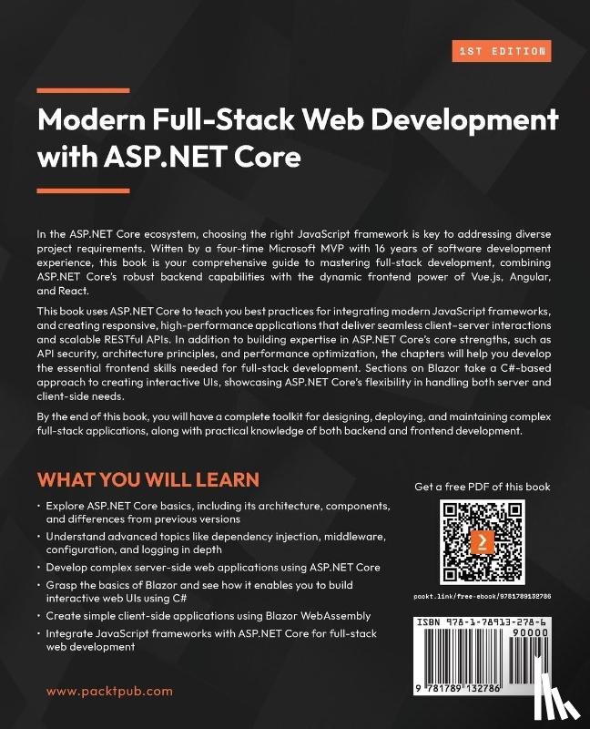 Malavasi, Alexandre - Modern Full-Stack Web Development with ASP.NET Core