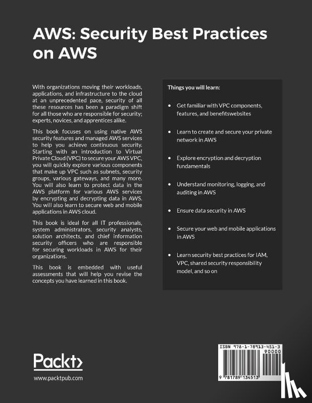 Anthony, Albert - AWS: Security Best Practices on AWS