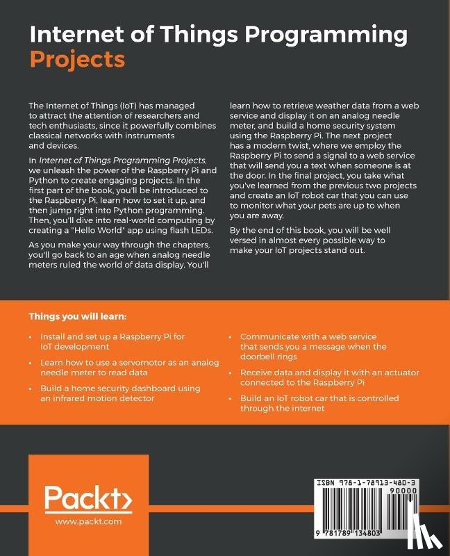 Dow, Colin - Internet of Things Programming Projects