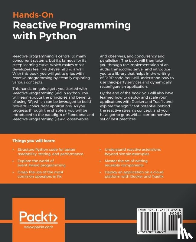 Picard, Romain - Hands-On Reactive Programming with Python