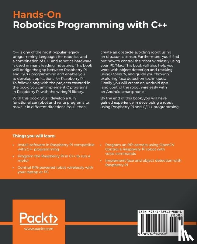 Tavasalkar, Dinesh - Hands-On Robotics Programming with C++
