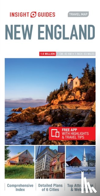 Insight Guides Travel Map - Insight Guides Travel Map New England