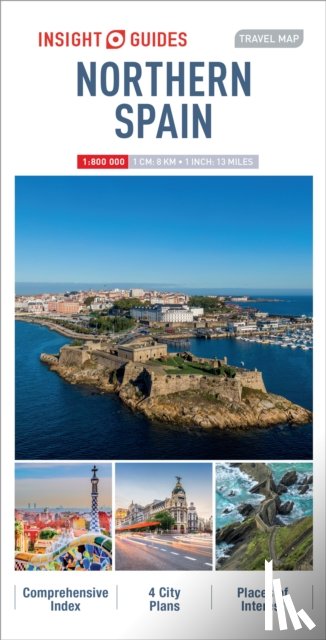  - Insight Guides Travel Map Northern Spain (Insight Maps)
