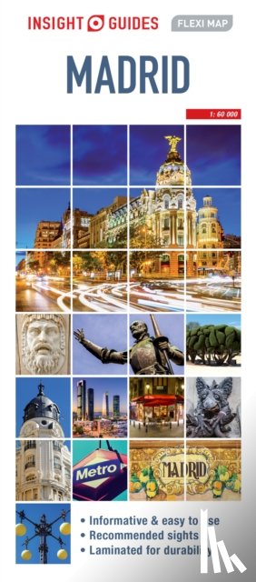 Guides, Insight - Insight Guides Flexi Map Madrid (Insight Maps)