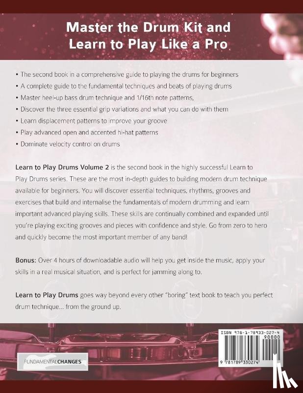 Ingleton, Daryl - Learn to Play Drums Volume 2