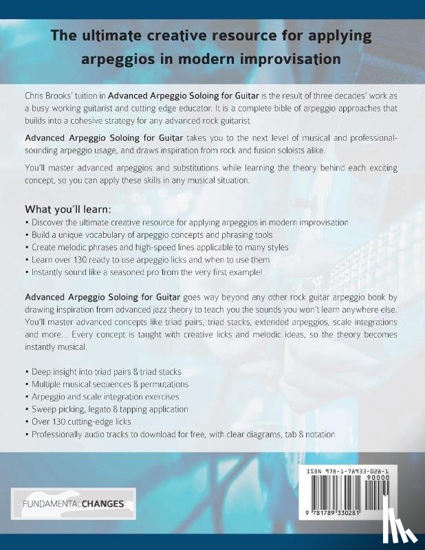 Brooks, Chris - Advanced Arpeggio Soloing for Guitar: