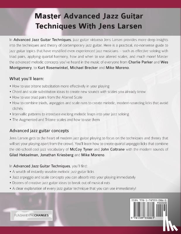 Larsen, Jens, Alexander, Joseph - Advanced Jazz Guitar Concepts