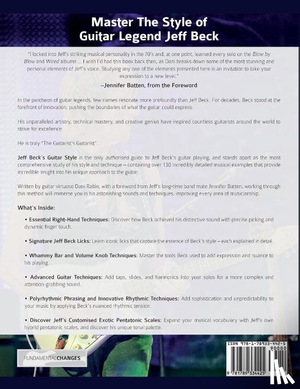 Rabin, Dani, Beck, Jeff, Alexander, Joseph - Jeff Beck's Guitar Style