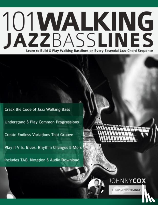 Cox, Johnny, Alexander, Joseph - 101 Walking Jazz Bass Lines