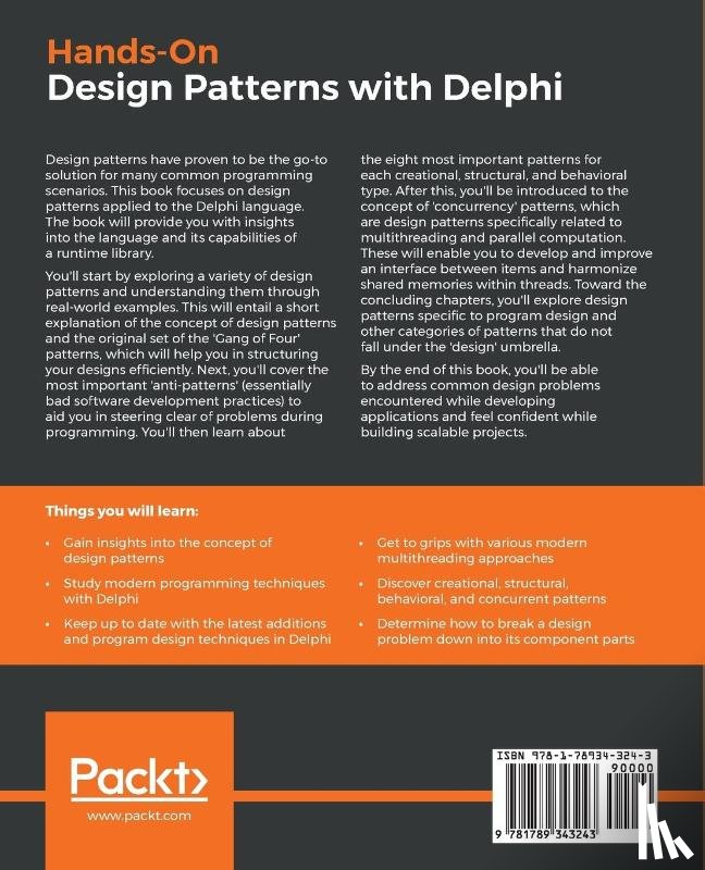 Gabrijelcic, Primoz - Hands-On Design Patterns with Delphi
