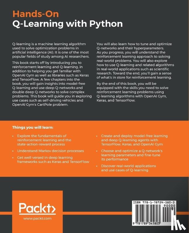 Habib, Nazia - Hands-On Q-Learning with Python
