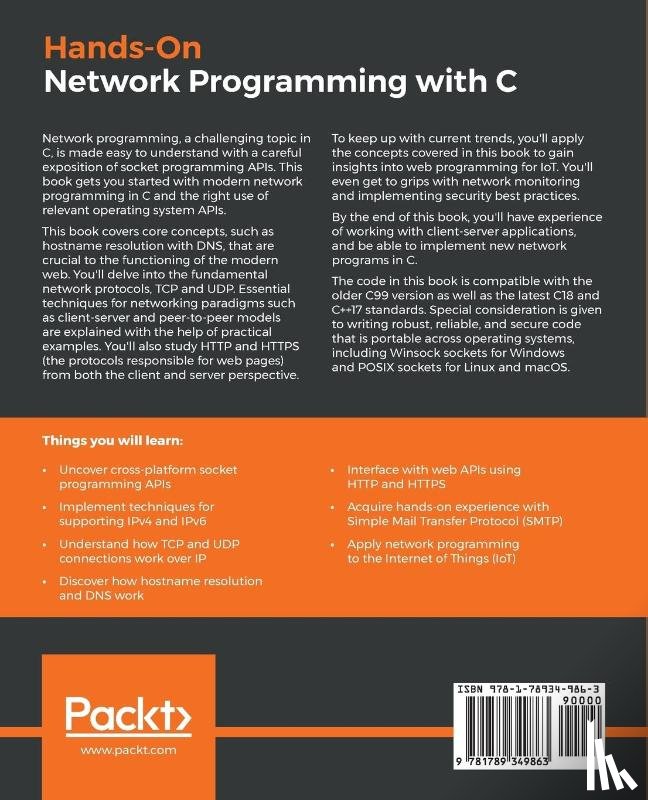 Van Winkle, Lewis - Hands-On Network Programming with C