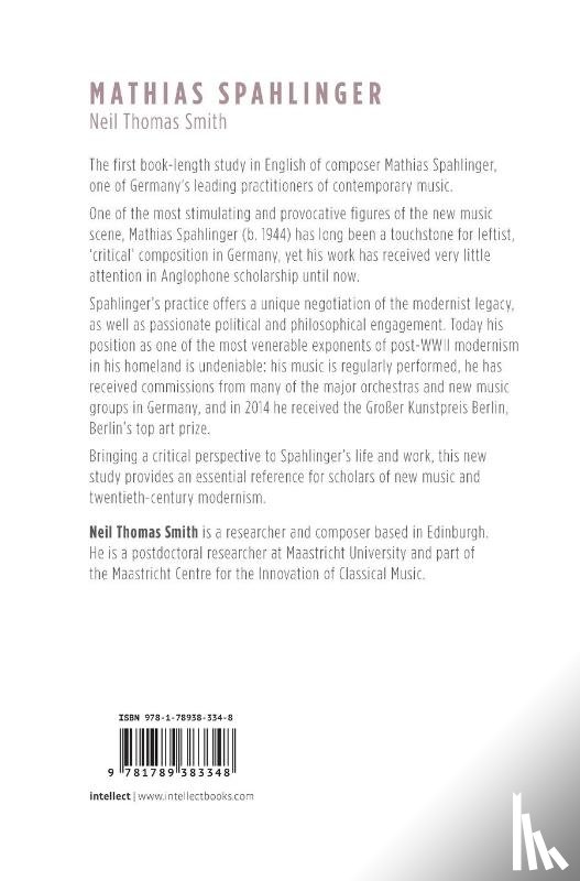 Smith, Neil T. - Mathias Spahlinger