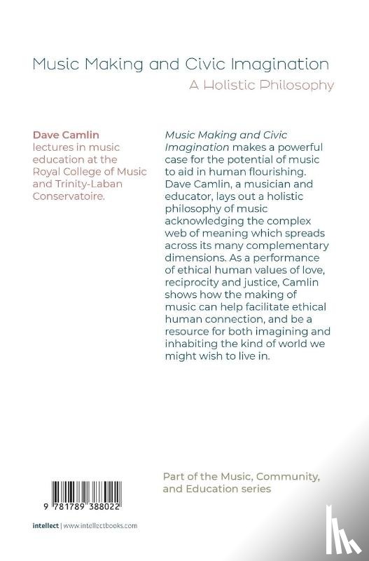 Camlin, Dave (Royal College of Music - Music Making and Civic Imagination