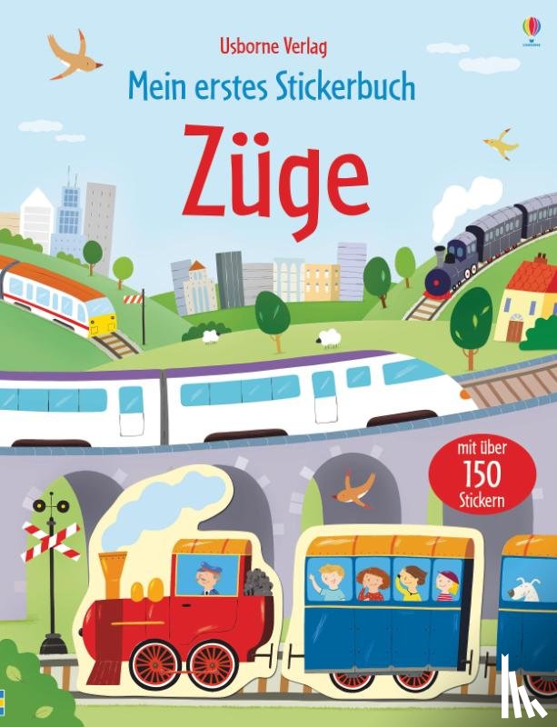 Taplin, Sam - Mein erstes Stickerbuch: Züge