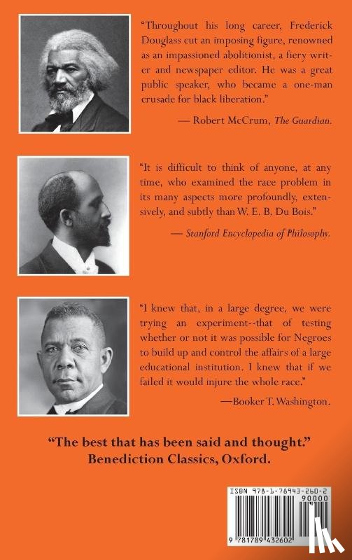 Douglass, Frederick, Du Bois, W E B, Washington, Booker T - Three African American Classics