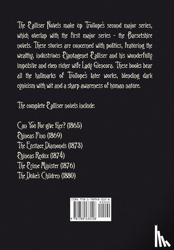 Trollope, Anthony - The Palliser Novels, Volume One, Including