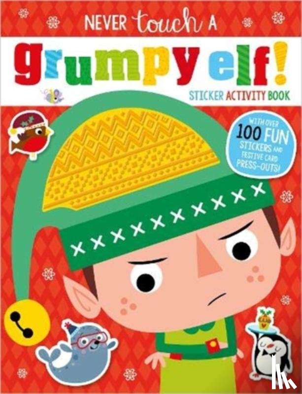  - Never Touch A Grumpy Elf! Sticker Activity