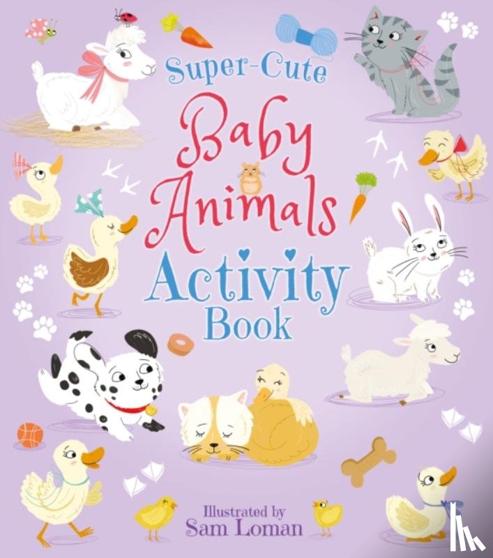 Regan, Lisa - Super-Cute Baby Animals Activity Book