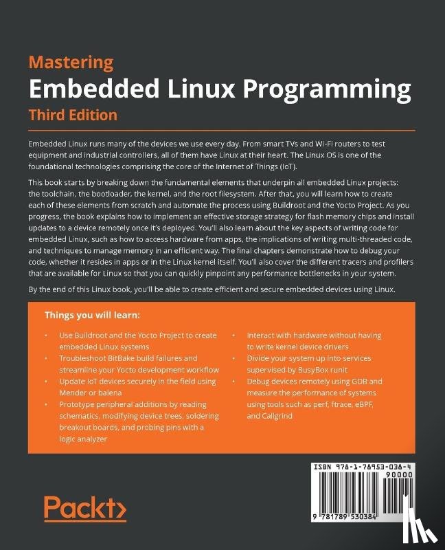 Vasquez, Frank, Simmonds, Chris - Mastering Embedded Linux Programming