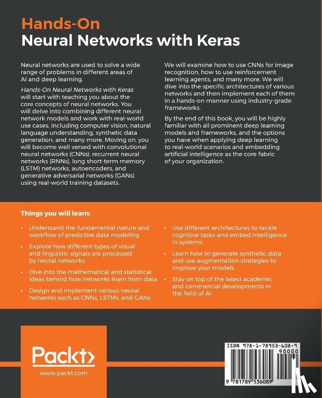 Purkait, Niloy - Hands-On Neural Networks with Keras