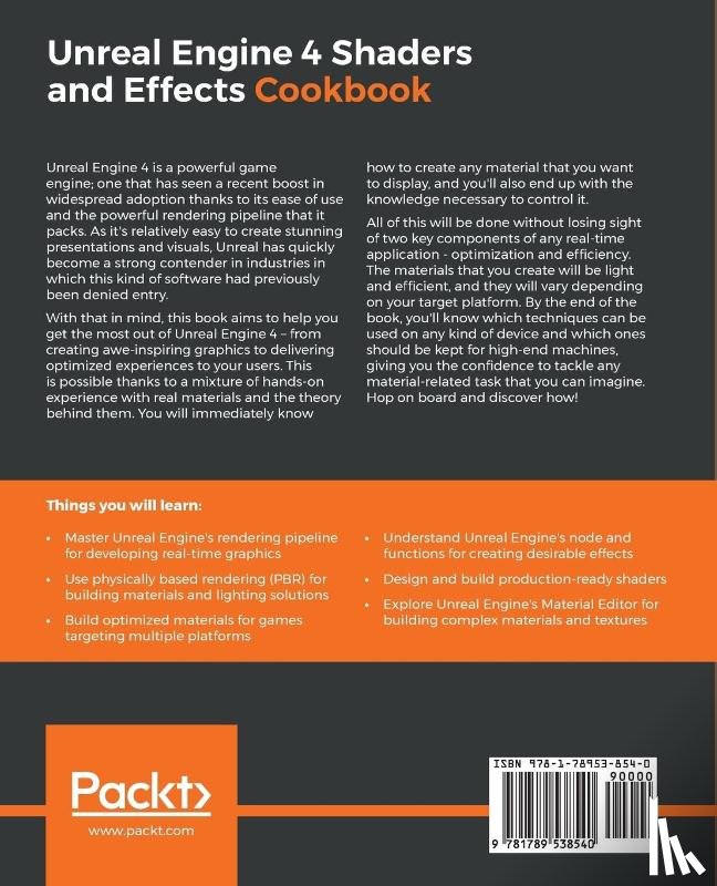 Brenlla Ramos, Brais, P. Doran, John - Unreal Engine 4 Shaders and Effects Cookbook