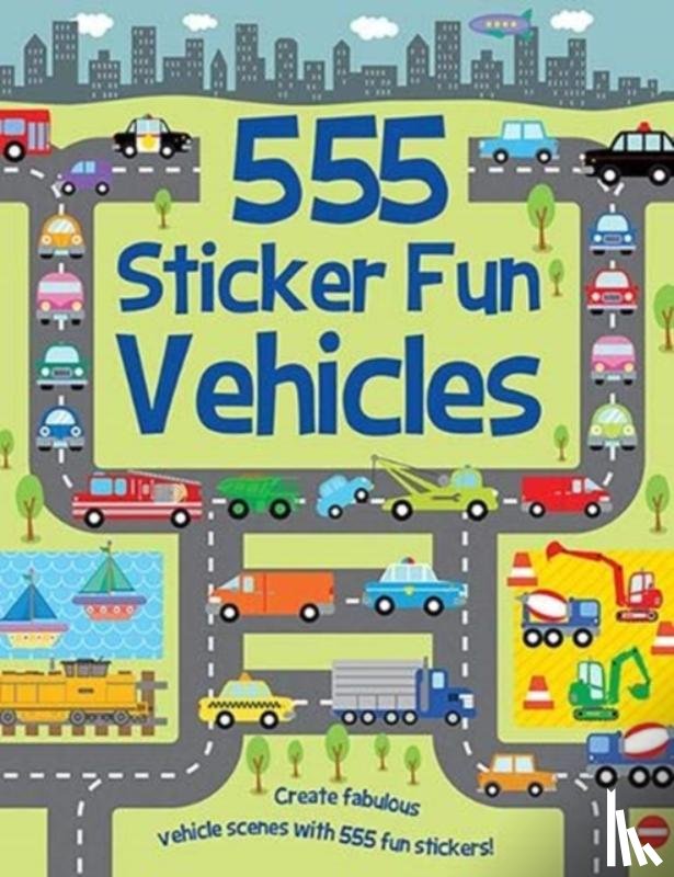 Mayes, Susan - 555 Sticker Fun - Vehicles Activity Book